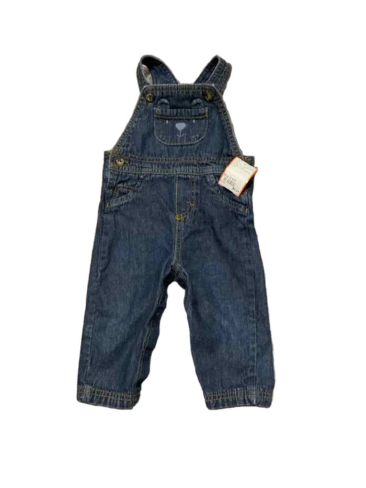 Just One You (D) Blue Infant Size 9 MO Boy's Overall Pant