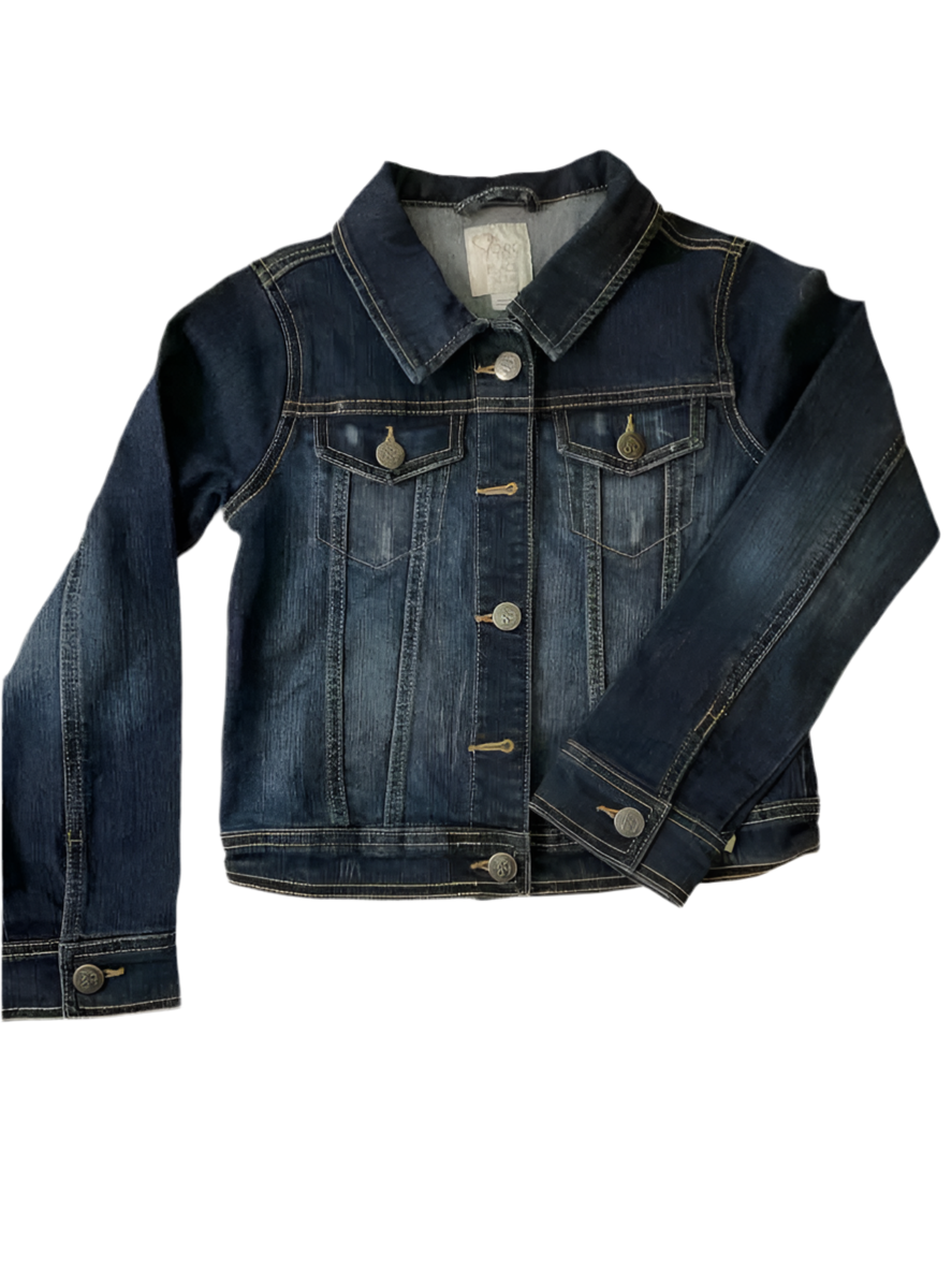 Children's Place (D) Blue Youth Size 7-8 Jacket Denim