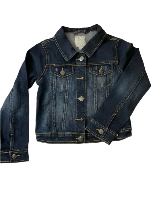 Children's Place (D) Blue Youth Size 7-8 Jacket Denim
