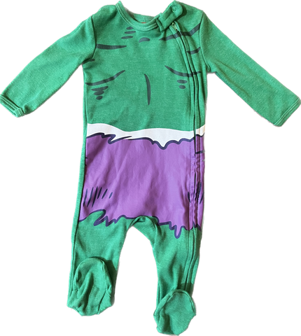 Infant Boys Marvel 1 Piece Sleepwear Newborn 6 MO