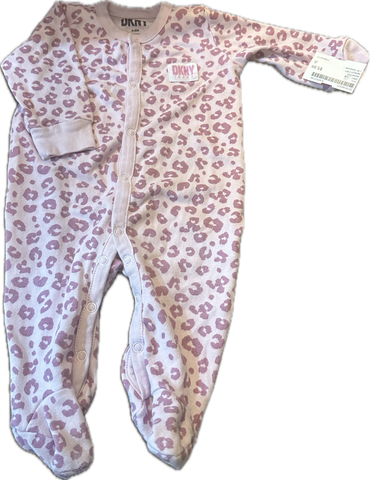 Newborn 3 Months DKNY 1 Piece Sleepwear