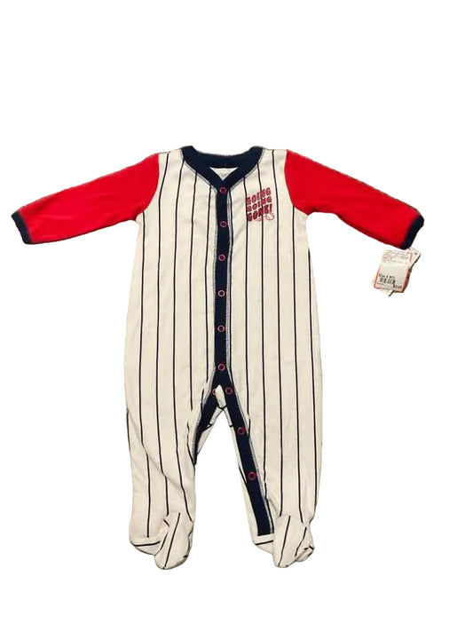 Carters (C) Red White Blue Infant Size 6 MO Boy's 1PCSleepwear