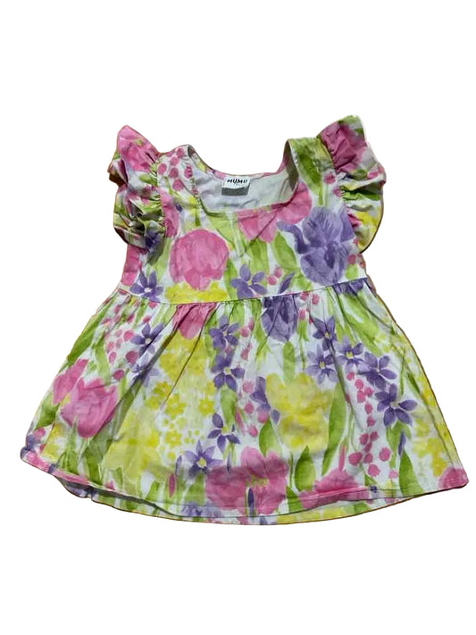 B Brand Floral Toddler Size 2T Girl's SSTop