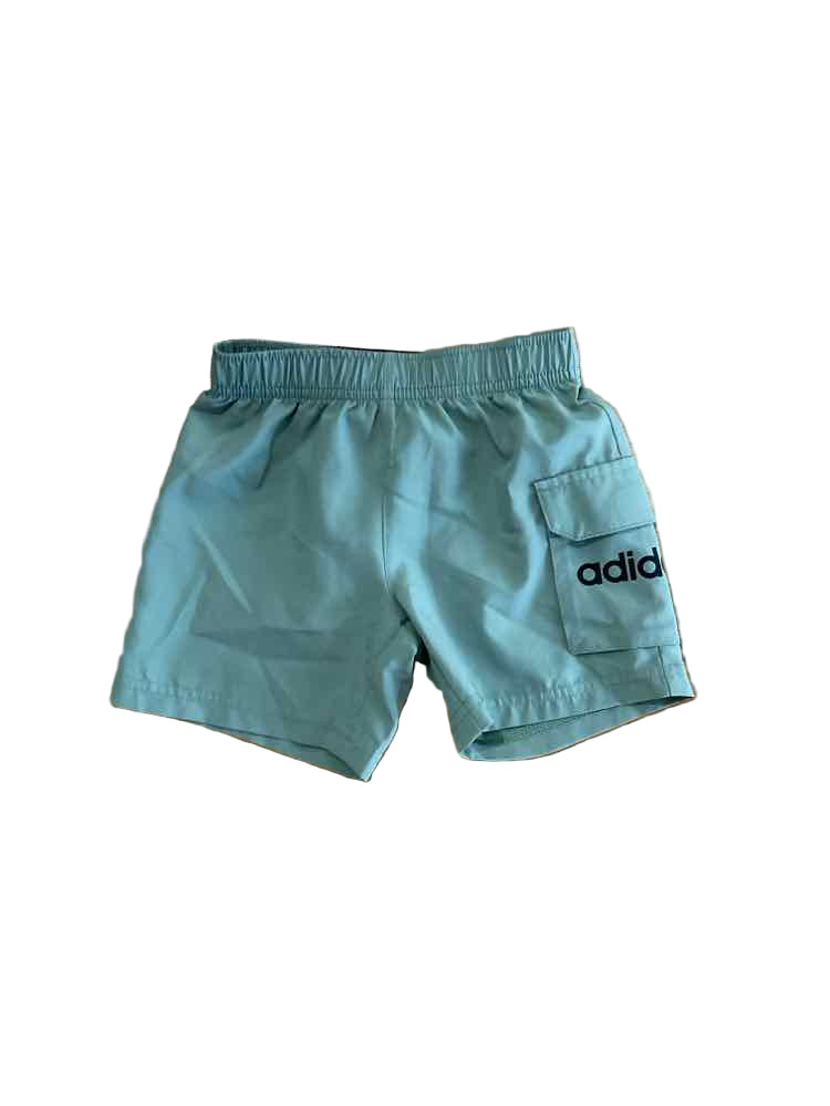 Adidas (B) Green Toddler Size 2T Boy's ShortAthletic