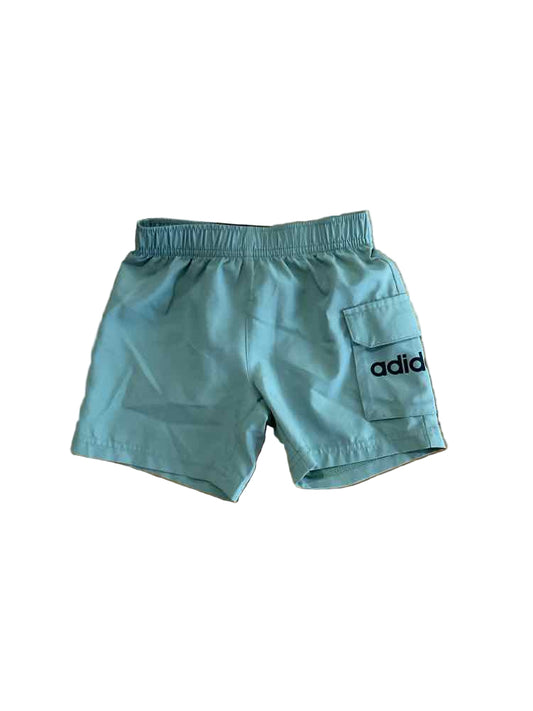 Adidas (B) Green Toddler Size 2T Boy's ShortAthletic