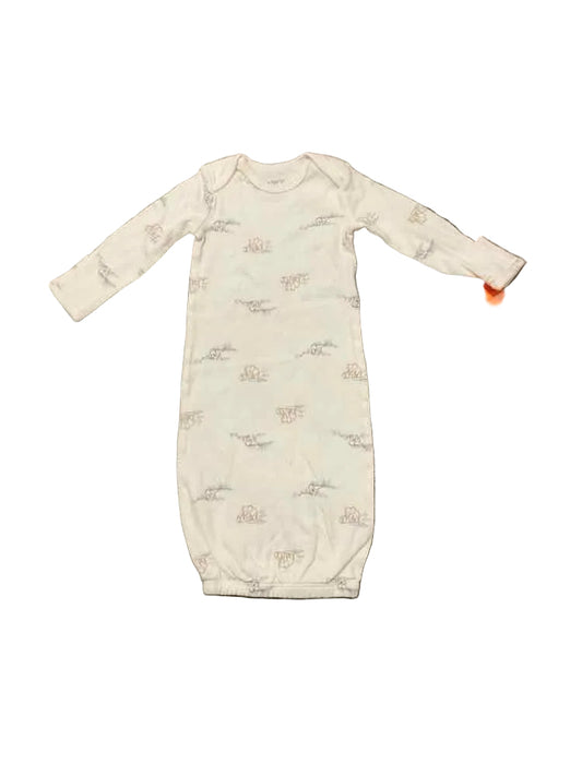 Carters (C) Animal Print Infant Size NB Girl's 1PCSleepwear