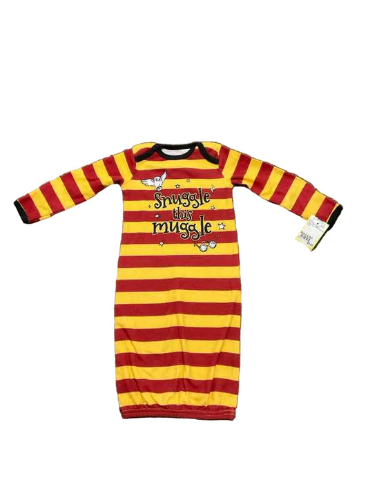 Harry Potter (D) Striped Infant Size 0-6 MO Boy's Nightgown