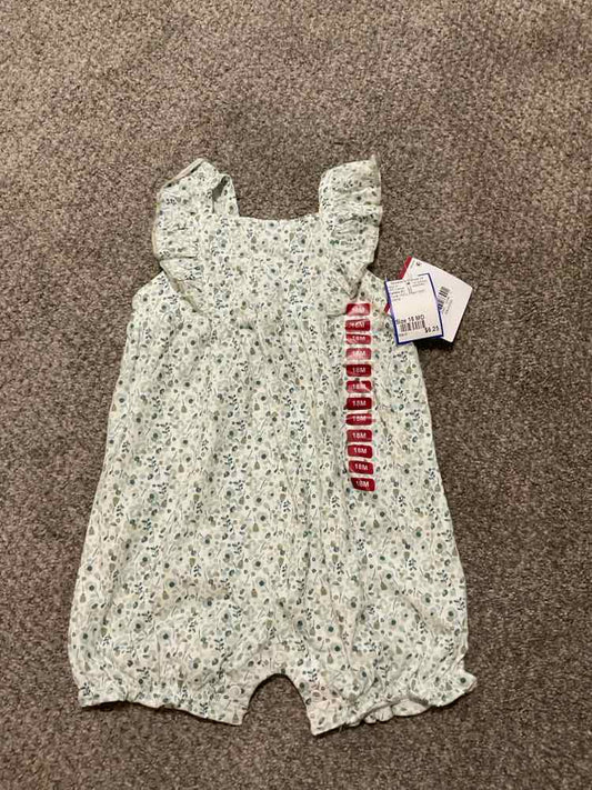 Carters (C) Floral Infant Size 18 MO Girl's 1PC Casual
