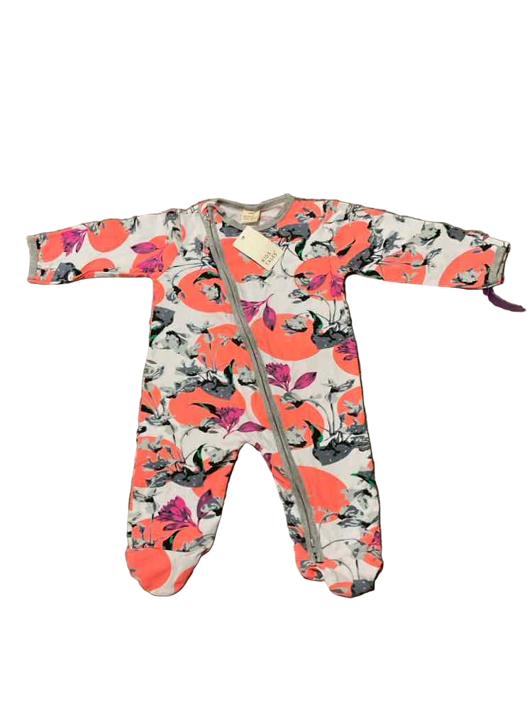 D Brand Floral Infant Size 12-18 MO Girl's 1PCSleepwear