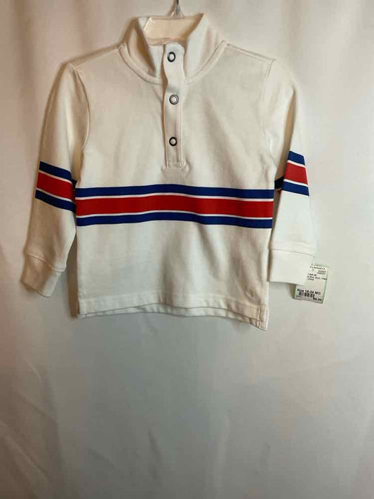 Janie and Jack (A) Red White Blue Infant Size 18-24 MO LSTop