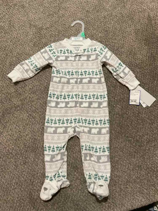 Carters (C) Christmas Infant Size 6-9 MO Boy's 1PCSleepwear