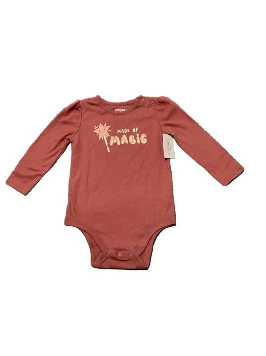 Garanimals (E) Mauve Infant Size 18 MO Girl's LSTop