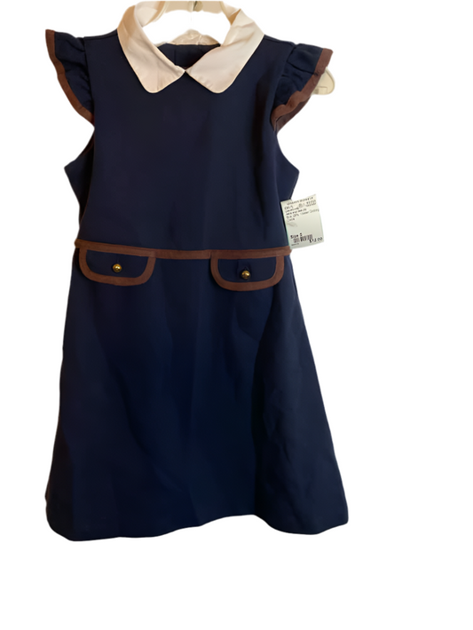 Janie and Jack (A) Blue Toddler Size 5 CasualDress