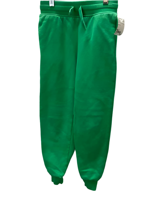 H & M (D) Green Youth Size 7 Sweatpant