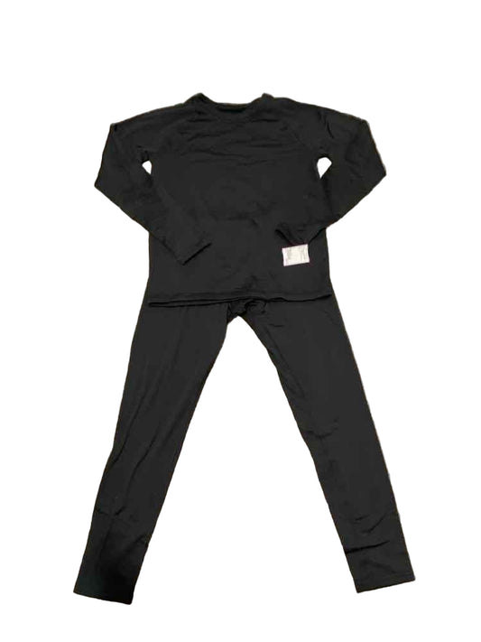 All in Motion (D) Black Youth Size 14 Boy's 2PCAthleticPantSuit