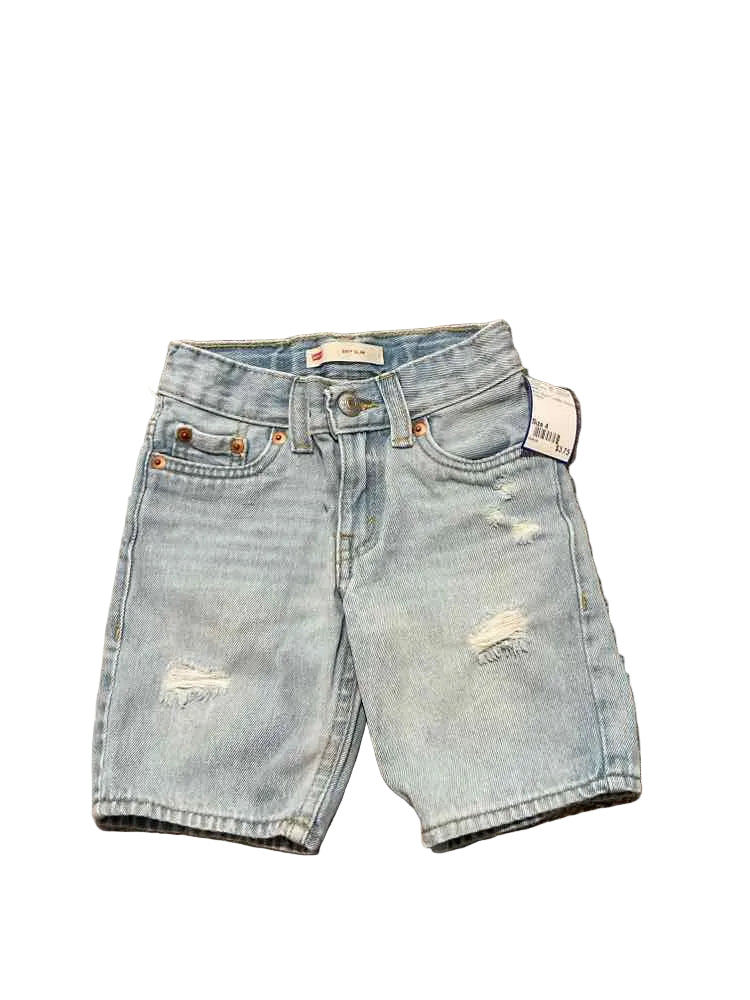 Levi's Blue Toddler Size 4 Boy's ShortDenim
