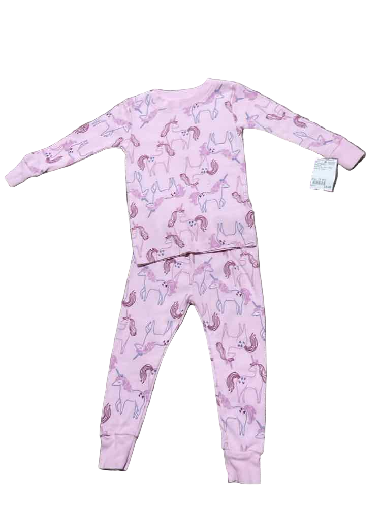 Carters (C) Blue Purple Infant Size 18 MO Girl's 2PCSleepwear