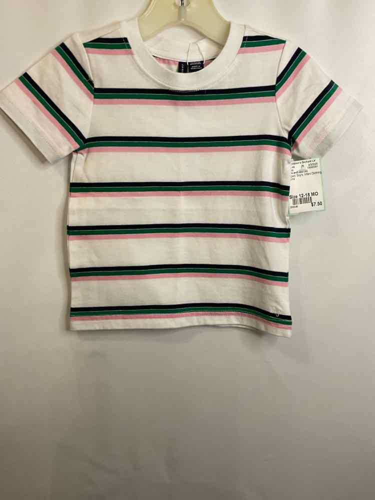 Janie and Jack (A) Striped Infant Size 12-18 MO SSTop