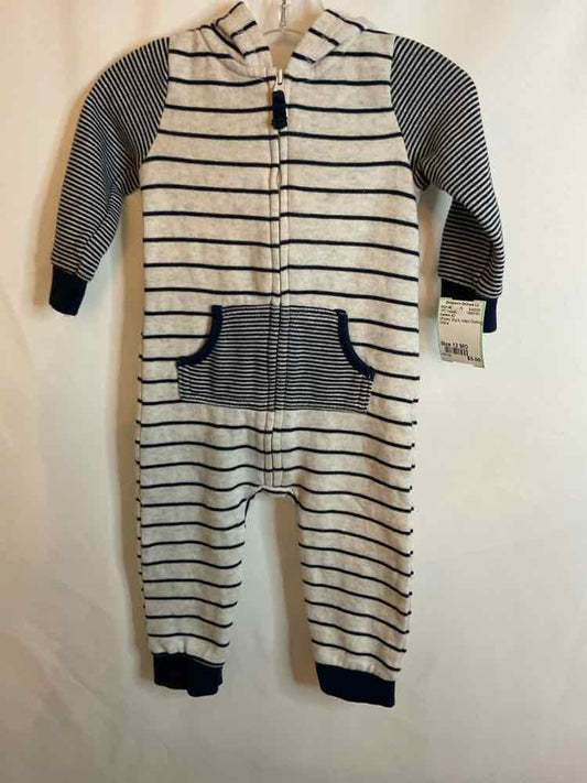 Carters (C) Striped Infant Size 12 MO 1PC Casual