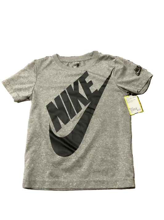 Nike (B) Black Gray Youth Size 6 Boy's AthleticTopSS