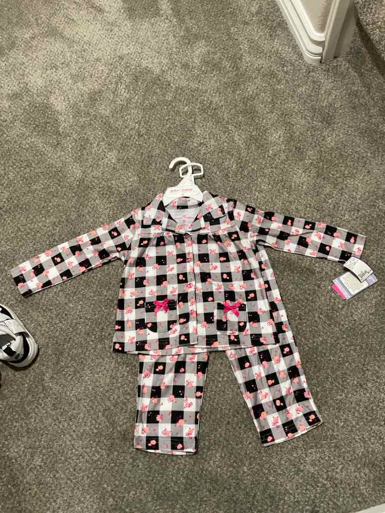 Betsey Johnson (A) Floral Toddler Size 2T Girl's 2PCSleepwear