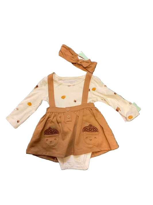 Carters (C) Thanksgiving Infant Size 9 MO 3PC Casual