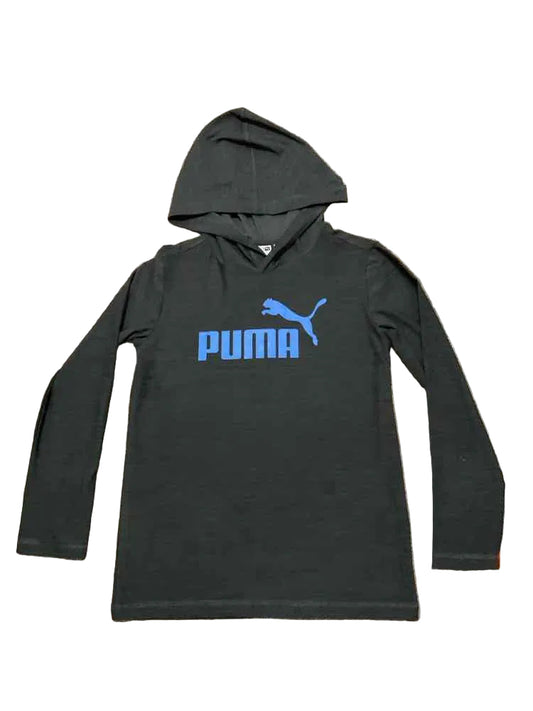 Puma (B) Black Youth Size 7 Boy's AthleticTopLS