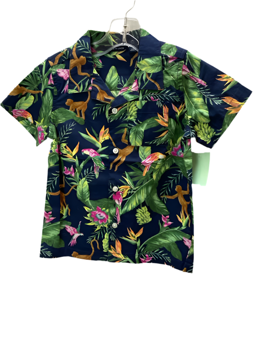 Janie and Jack (A) Hawaiian Print Toddler Size 2T ButtondownSS