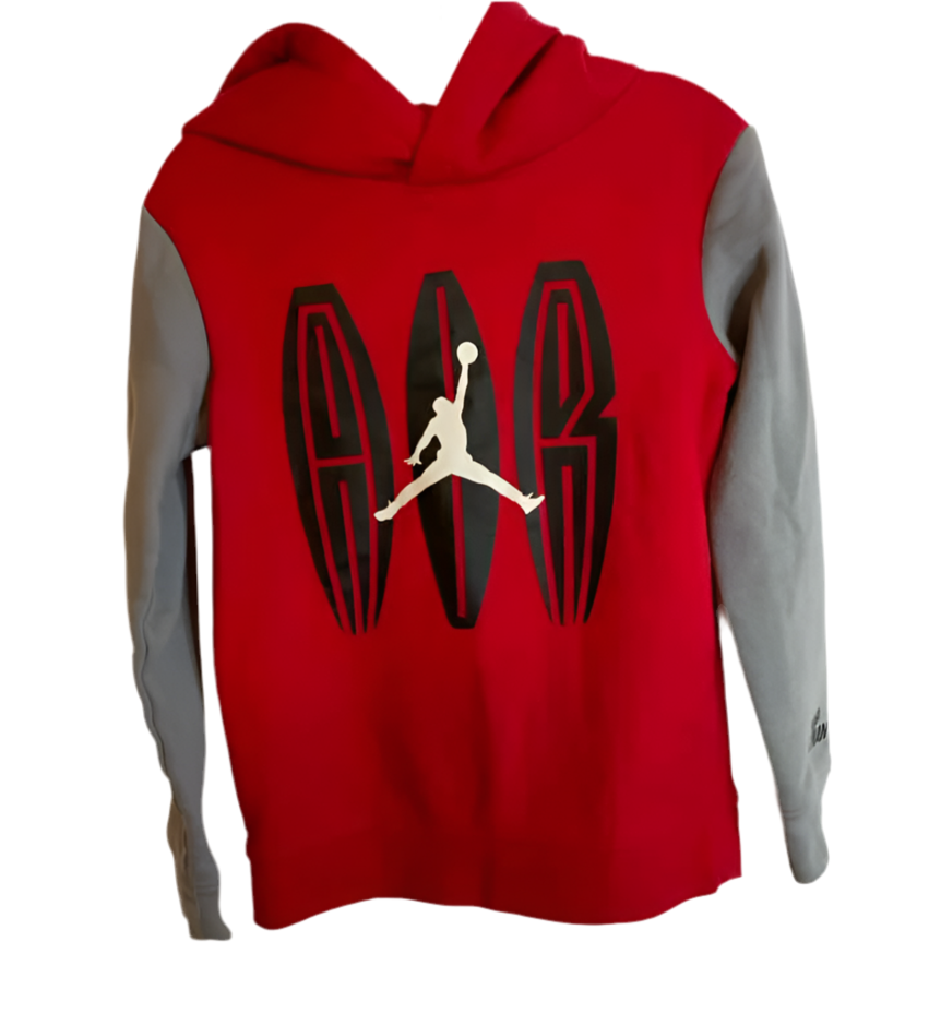 Jordan (B) Red Gray Toddler Size 5 AthleticSweatshirt