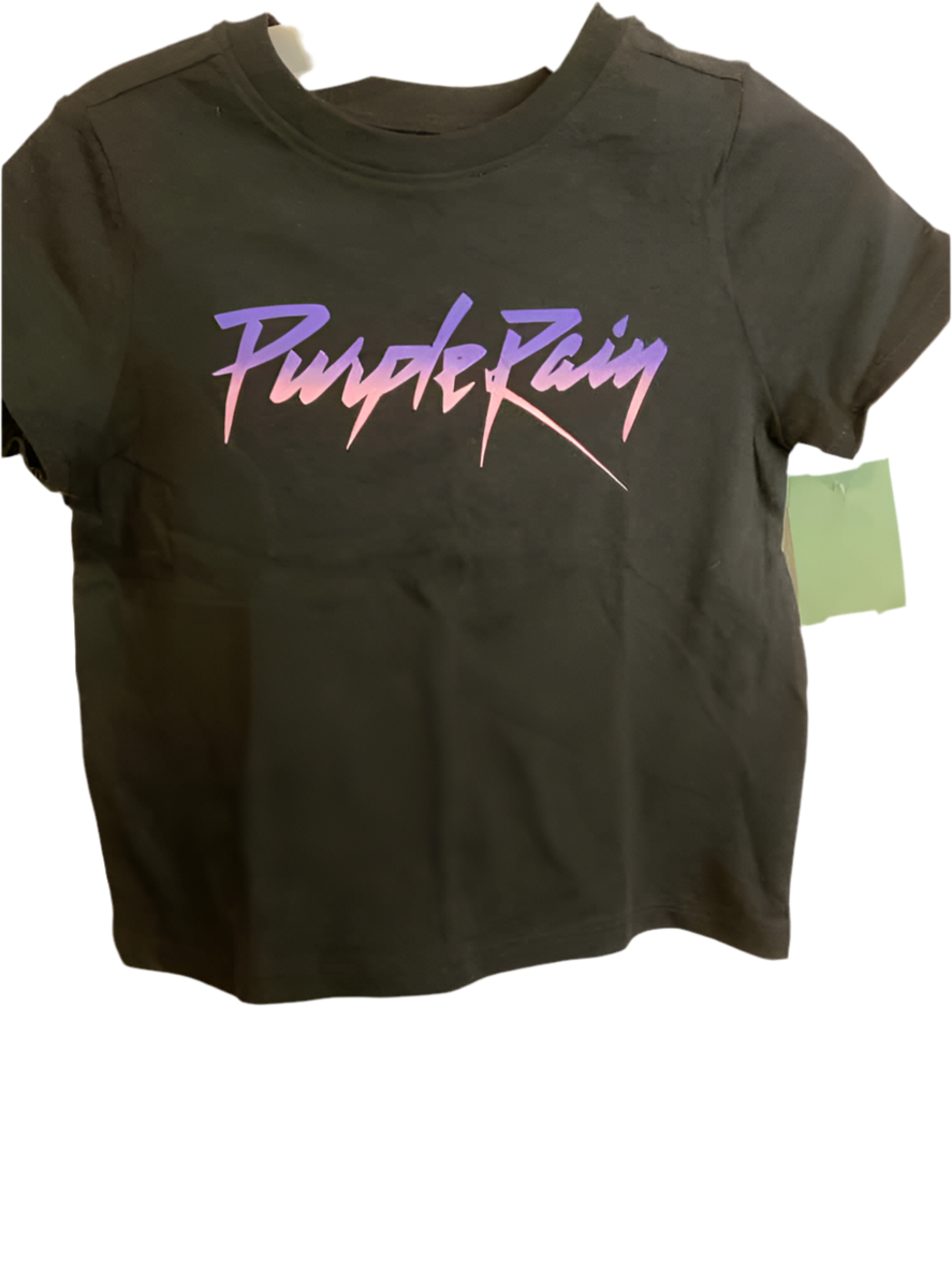 Old Navy (C) Black Purple Infant Size 18-24 MO SSTop