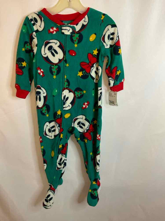 Disney (B) Christmas Infant Size 18 MO 1PCSleepwear