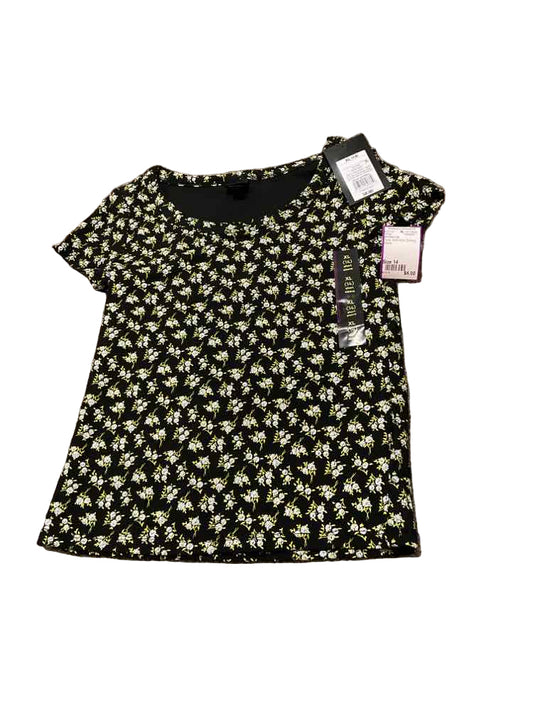 Art Class (D) Floral Youth Size 14 Girl's SSTop