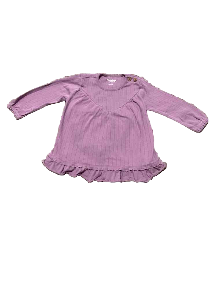 Burts Bees (C) Purple Infant Size 6-9 MO Girl's CasualDress
