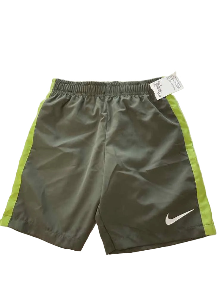 Nike (B) Olive Youth Size 6 Boy's ShortAthletic
