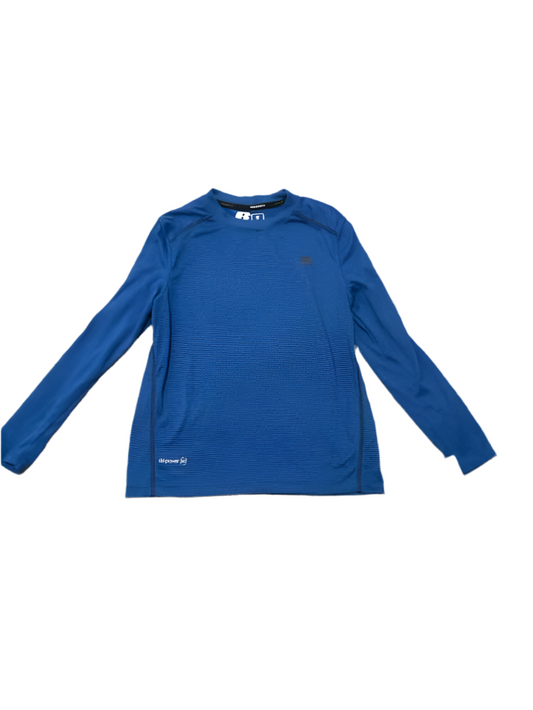 Russell (E) Blue Black Youth Size 8 Boy's LSTop