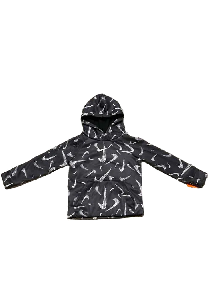 Nike (B) White Black Toddler Size 2T Boy's AthleticSweatshirt
