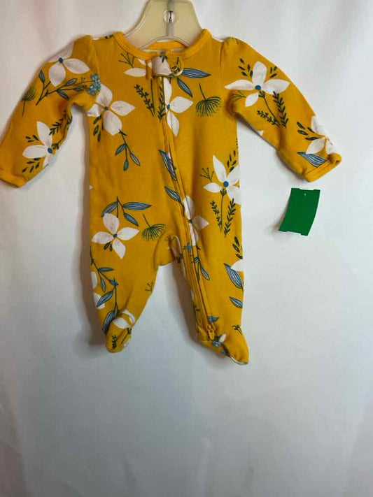 Carters (C) Floral Infant Size NB 1PCSleepwear