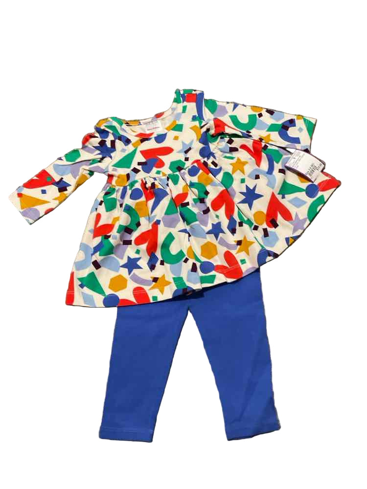 Hanna Andersson (A) Print Infant Size 3-6 MO Girl's 2PC Casual