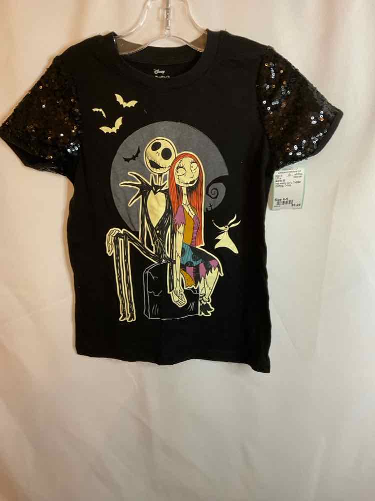 Disney (B) Halloween Toddler Size 4-5 SSTop