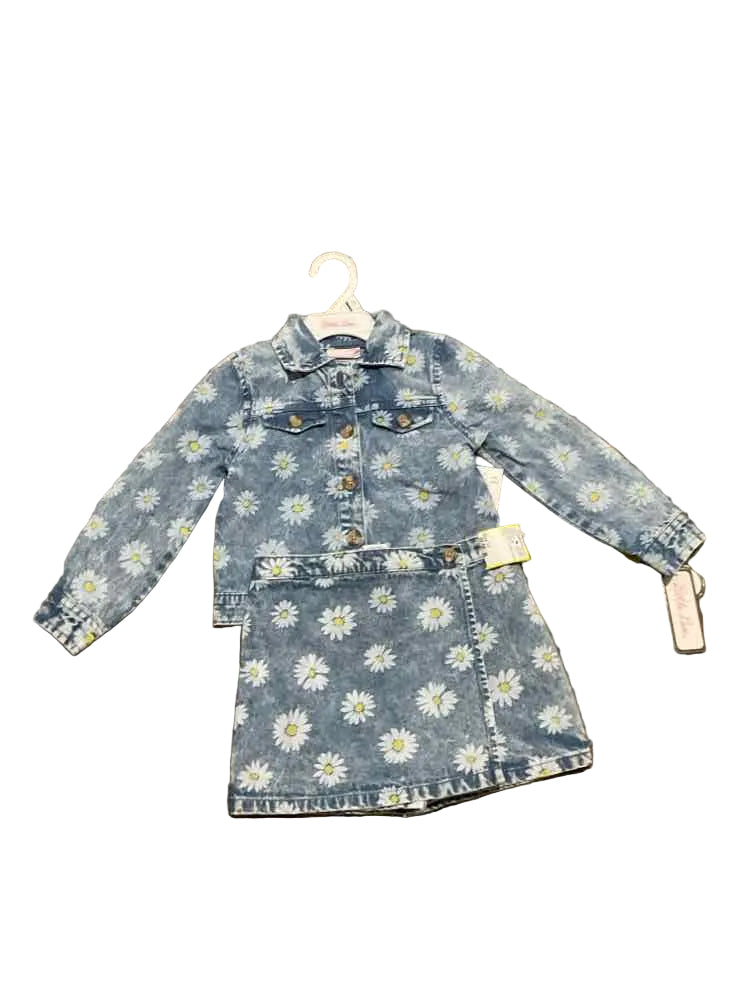 Little Lass (D) Floral Toddler Size 3T Girl's 2PCCasual