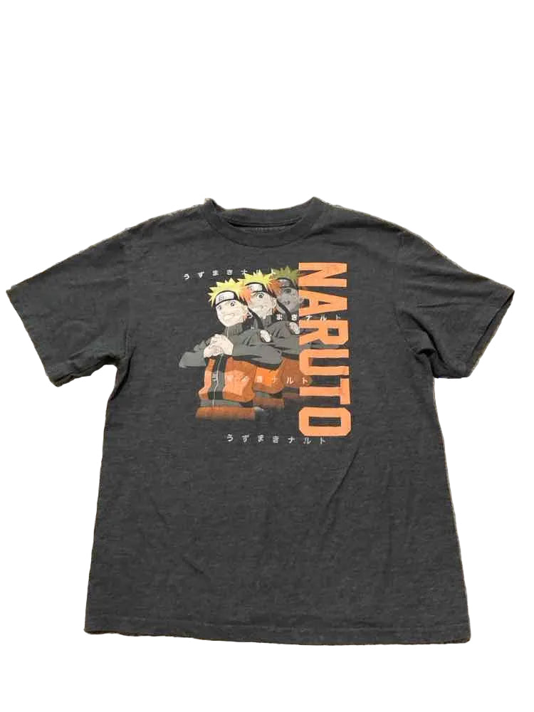 D Brand Orange Gray Youth Size Large Boy's SSTop