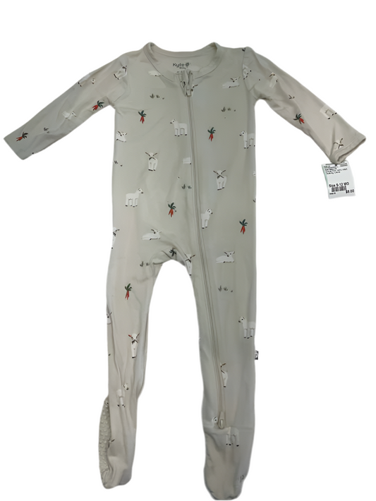 Kyte Baby (A) Animal Print Infant Size 6-12 MO Girl's 1PCSleepwear