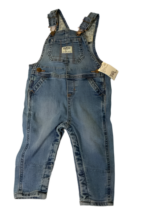 OshKosh BGosh Blue Infant Size 9 MO Overall Pant