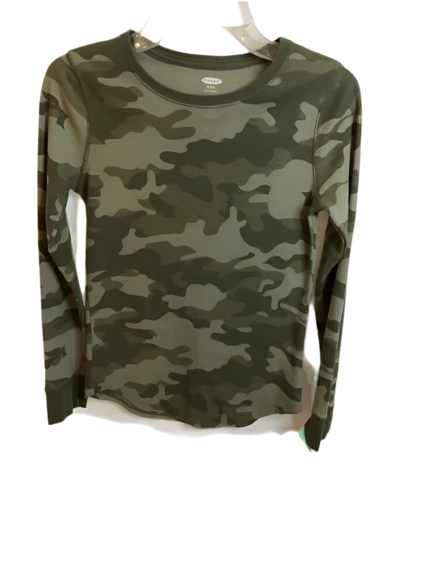 Old Navy (C) Camo Youth Size 14 LSTop