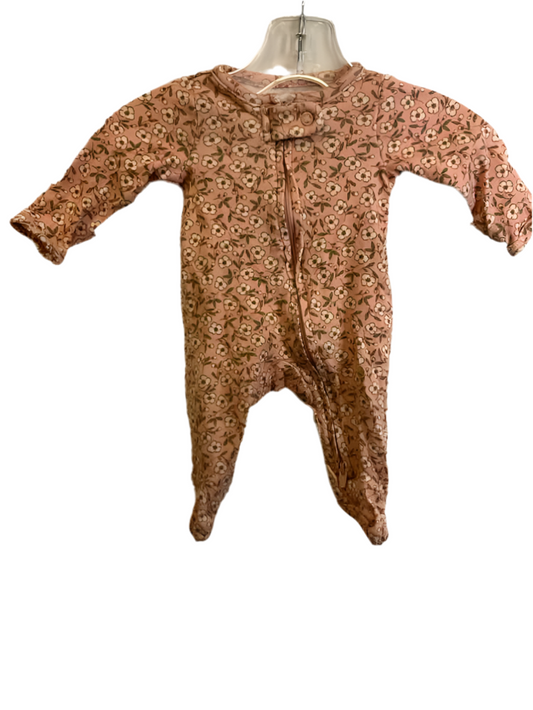 Carters (C) Floral Infant Size Preemie 1PCSleepwear