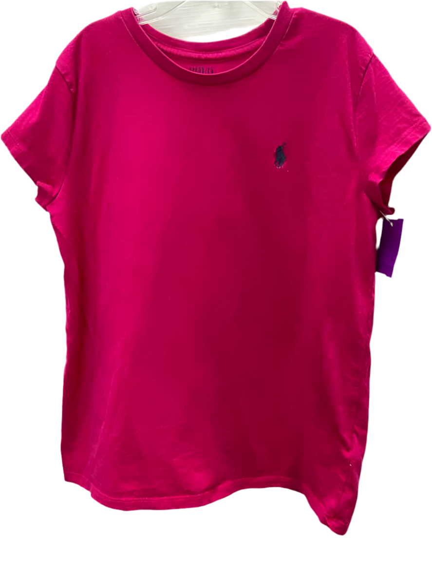 Polo Ralph Lauren (A) Pink Youth Size 12 SSTop