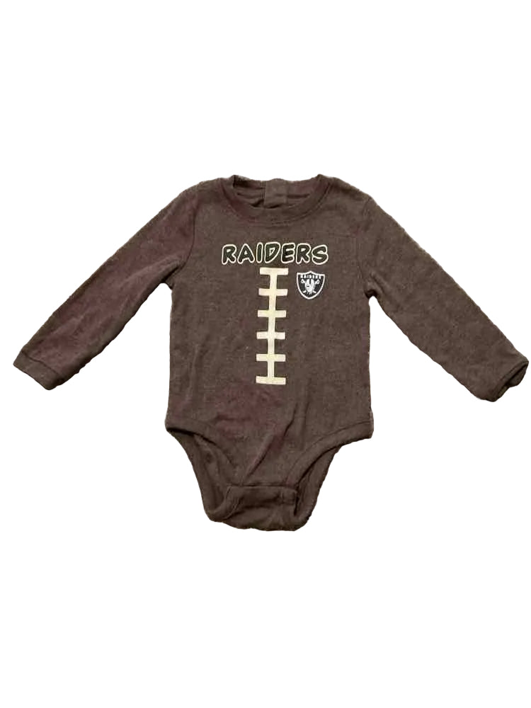 NFL (B) Brown Infant Size 18 MO Boy's LSTop
