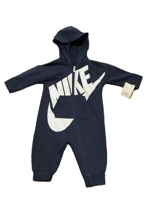 Nike (B) White Blue Infant Size 6 MO Boy's 1PC Casual