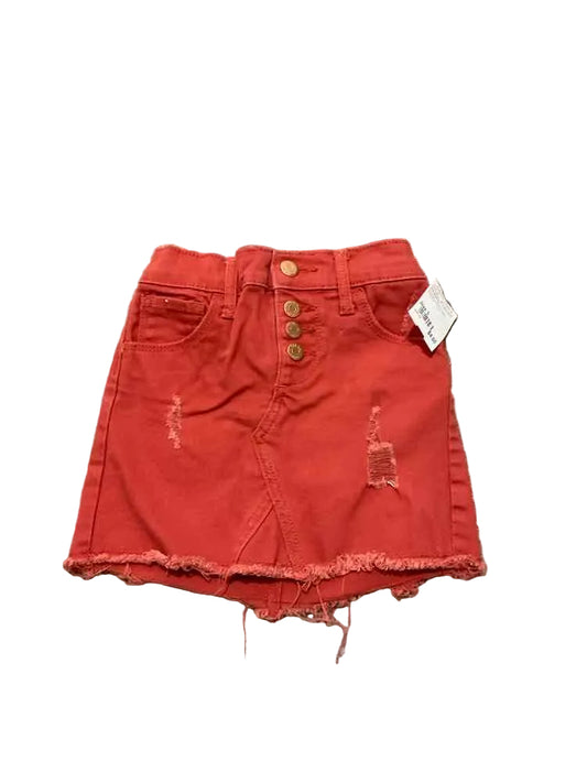 Old Navy (C) Orange Toddler Size 5 Girl's SkirtCasual