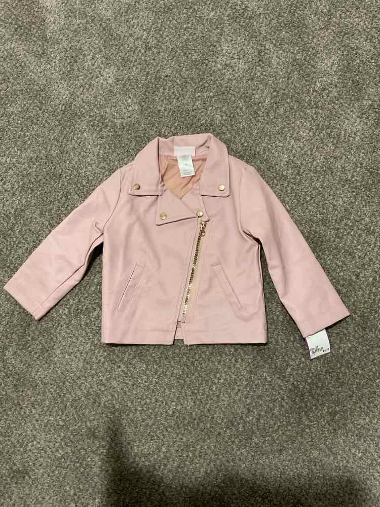 Little Lass (D) Pink Toddler Size 2T Girl's Jacket Light